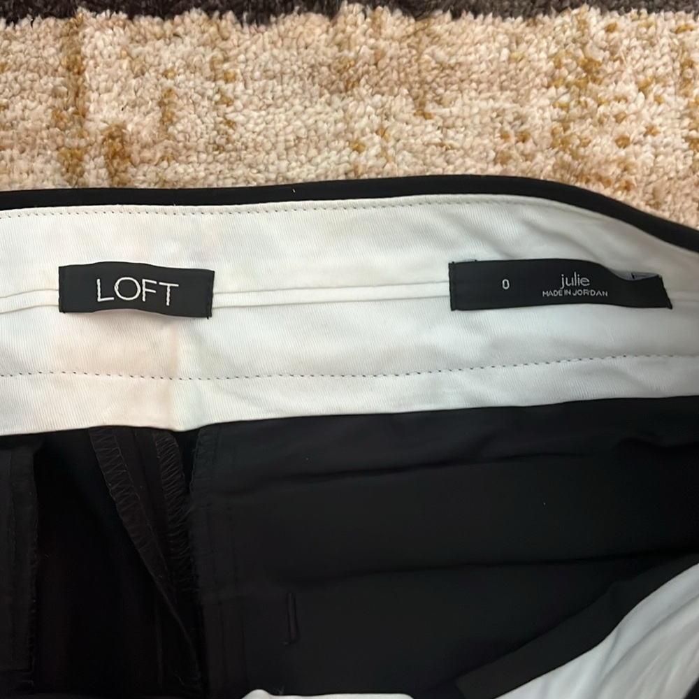 Ann Taylor loft straight leg slacks - Picture 2 of 4